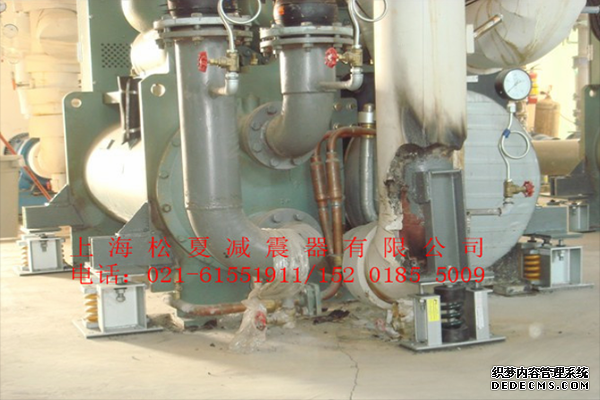 冷水主機ZTF可調(diào)式<a href='http://www.bbcphoto.cn' target='_blank'><u>彈簧減震器</u></a>使用案例